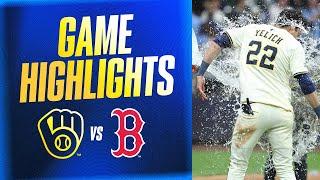 Red Sox vs. Brewers Game Highlights (5/27/25) | MLB Highlights