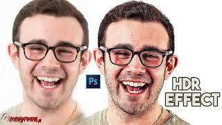 HDR effect + PSD || Photoshop tutorial