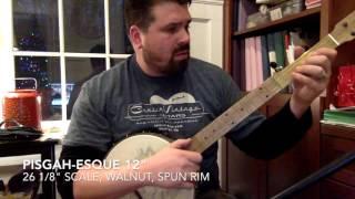 Banjo Sound Comparison: Pisgah, Enoch, Dogwood