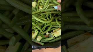 Zucchini and Green Beans #dietitian #greenbeans #zucchini #healthyfood #healthyrecipes