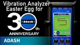 30 Years of Adash – Easter Egg in Vibration Analyzer