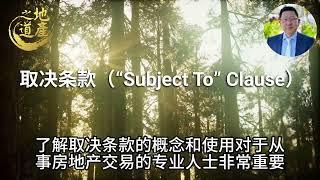 75  取决条款（“Subject To” Clause）