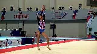 ALIYEVA Daniz (AZE) - 2023 Artistic Junior Worlds - Qualifications Floor Exercise