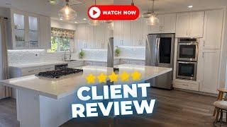 Astonishing Kitchen Transformation of Your Dreams | Client Review | +1 866-482-0919