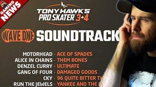 Tony Hawk Pro Skater 3+4 Wave One Soundtrack REVEALED!