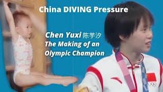 Chen Yuxi 陈芋汐 Chinese Olympic Diving Champion in the making