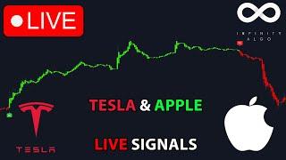 Live Tesla & Apple Signals | Free 5m Chart TSLA AAPL Stock Trading Analysis & Prediction