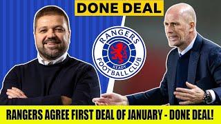 Rangers AGREE First Deal Of January   DONE DEAL!