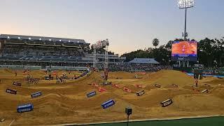 @FIMWSX WSX SUPERCROSS PERTH WA  ELI TOMAC & KEN ROCZEN BATTLE THE FIELD 