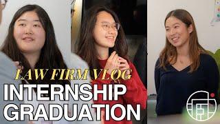 Legal Internship Graduation (day in the life) | Zoey, Catherine, Annika