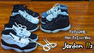 TUTORIAL: How To Lace and Style Your Jordan 11 "Gratitude" & On Feet