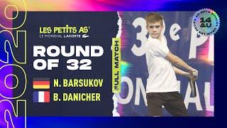 Les Petits As 2020 | Boys Round of 32 | Nikolai Barsukov vs. Bastien Danicher