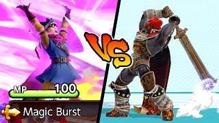 Super Smash Bros. Ultimate - Who is Stronger than Hero's Magic Burst?