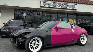 350Z PAINT REVEAL FINAL RESULTS!!!