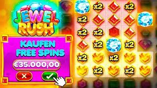 MASSIVER GEWINN bei JEWEL RUSH: WAS BRAUCHT IHR NOCH, UM GLÜCKLICH ZU SEIN?