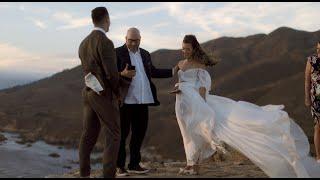 BREATHTAKING Big Sur Elopement Video (Wedding Video) Emotional, Vintage Car, Moody, Candid