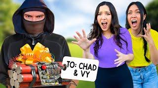 Chad and Vy are in DANGER!! (Mission To Escape Our STALKER)