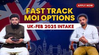 UK February Intake 2025 | Fast Track Options without any English Test! | Dependents Allowed