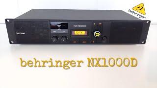 My New DEAD Behringer NX1000D DSP Pro Amplifier Full Review