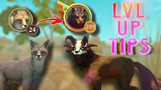 WildCraft: How To Level Up FAST To Lvl 200 | Lvl Up Tips | NO Wild Club (updated guide)