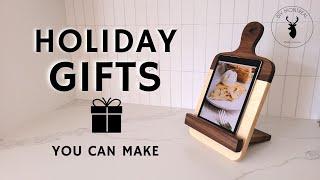 6 Woodworking Gifts You Can Make