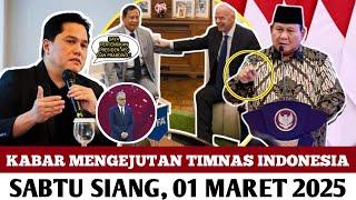  BENAR BENAR DILUAR DUGAAN - ERICK THOHIR TEMUKAN PRABOWO & PRESIDEN AFC ⁉️ BERITA TIMNAS INDONESIA