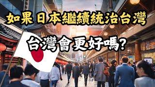 如果日本繼續統治台灣 台灣會比現在好嗎? 還是反而更差?