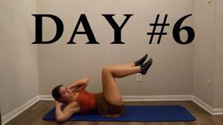 Day #6 Beginner Pilates 30 Day Workout Challenge At Home No Equipment