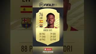 Ansu Fati FIFA Evolution| FIFA 20 ️ 22