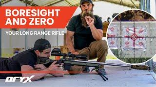 How to Boresight and Zero a Long-Range Precision Rifle with Marine Insutrctor Andy Slade.