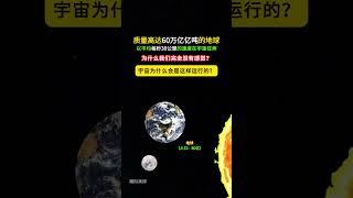 科学家发现，质量60万亿亿吨的地球，竟以每秒30公里的夸张速度在宇宙狂奔 #宇宙  #未解之谜  #探索宇宙 #太空知识