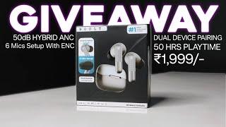 BOULT Klarity 3: Luxury audio experience | 50dB Hybrid ANC | 6 mics | Rs. 1999