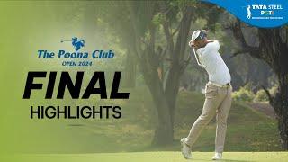 The Poona Club Open 2024 | Round 4 Highlights