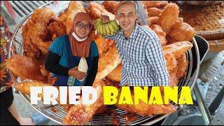 [4k] Thailand Street Food | Fried Banana | With | Shah jee in Thailand,