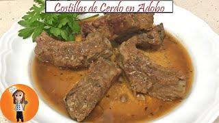 Costillas de Cerdo en Adobo | Receta de Cocina en Familia