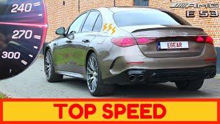 612HP Mercedes-AMG E 53 PHEV (2025) // 0-100 0-200 Top Speed on Autobahn