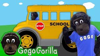 Wheels On The Bus | Gogo Gorilla Kids Songs