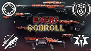 EVERY GOD ROLLS FOR THE EPISODES OF THE REVENANT WEAPON!!!(Destiny 2 : The Final Shape)