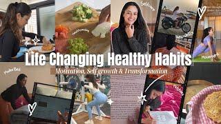 15 Life-Changing HEALTHY HABITS in 2024  : get motivation, self-growth & transform your life |