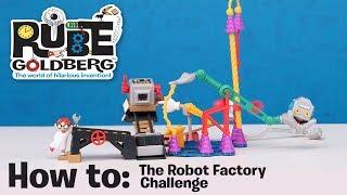 Spin Master | How To: The Robot Factory Challenge - Rube Goldberg