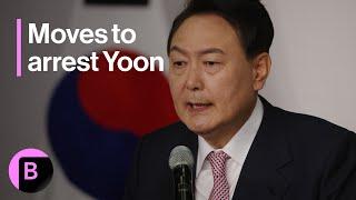 South Korea Moves to Arrest Impeached President Yoon