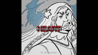 Frozen Heart || #shorts #shortsvideo #epicthemusical #edit #poseidon #greekmythology #animatic