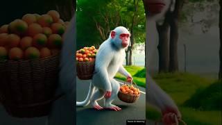 The Truth Behind the ‘Thief Monkey’ Caught on Camera#EmotionalShorts​#MonkeyStory​#AnimalLove​#ng98