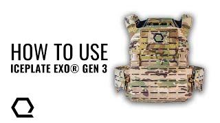 Plate Carrier Setup: How To Use Your ICEPLATE EXO® Gen 3 (Future Infantry Fighting System w/MOLLE)