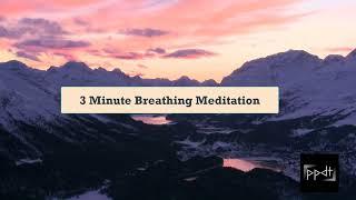 3 Minute Breathing Meditation