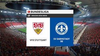  VfB Stuttgart vs SV Darmstadt 98  | Bundesliga (22/08/2023) | Fifa 23