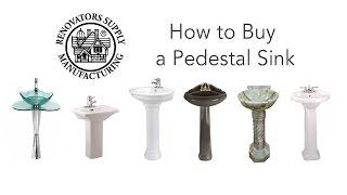 Bathroom Pedestal Sinks How to Buy | Renovator's Supply