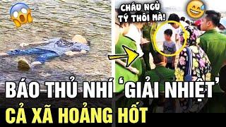 Ra sông nằm 'GIẢI NHIỆT', báo thủ nhí khiến cả xã HỐT HOẢNG, huy động cả CÔNG AN vào cuộc | TÁM TV