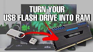 Windows 11: How to use usb flash drive as Ram