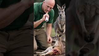 A kind-hearted man rescued a helpless reindeer calf by the road - AI Story #animals